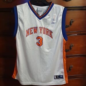 Reebok NY Knicks Stephon Marbury Bball Jersey sz Boys XL 18-20